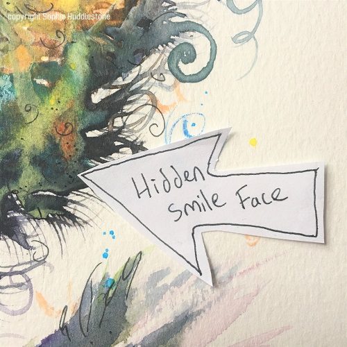 Hidden smile on paintings by Sophie
