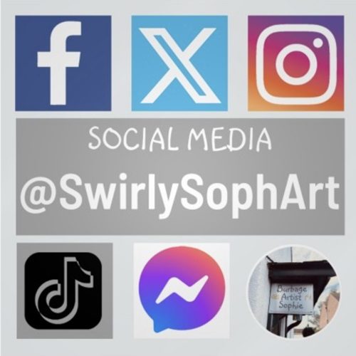 social media for Burbage Artist Sophie Huddlestone is @SwirlySophArt